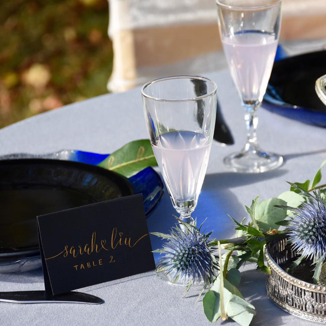 Tented Place cards